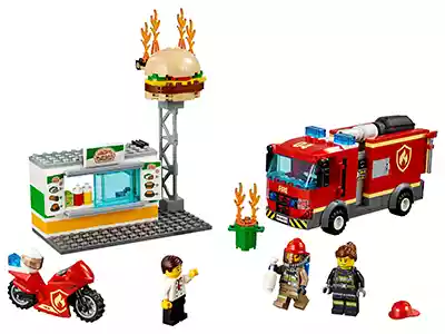 Пожар в бургер-кафе