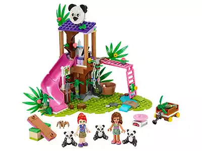 Джунгли: домик для панд на дереве