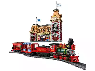 Поезд и станция LEGO Disney