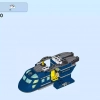 Погоня за Блю на вертолёте (LEGO 75928)