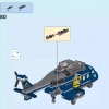 Погоня за Блю на вертолёте (LEGO 75928)