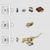 Скелет тираннозавра на выставке (LEGO 76940)