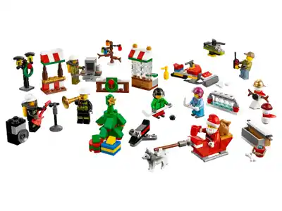 Новогодний календарь LEGO City