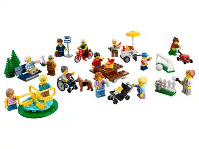 Праздник в парке — жители LEGO City
