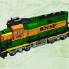 Burlington Northern Santa Fe (BNSF) Locomotive (LEGO 10133)