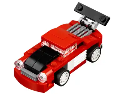 Красная гоночная машина