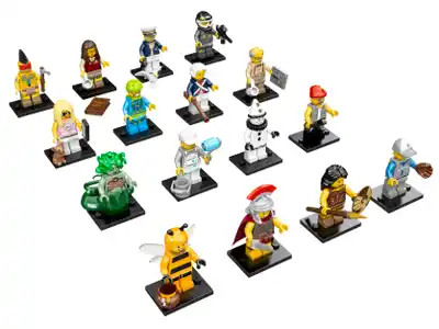 Минифигурки LEGO, серия 10