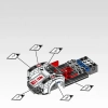 Audi R18 e-tron quattro (LEGO 75872)