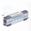 Железнодорожный клубный вагон (LEGO 10002)