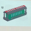 Зеленый пассажирский вагон (LEGO 10015)