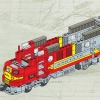 Локомотив Санта-Фе (LEGO 10020)