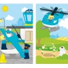 Полицейский участок и вертолет (LEGO 10959)