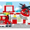 Пожарная станция и вертолет (LEGO 10970)