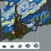 Винсент Ван Гог - Звездная ночь (LEGO 21333)