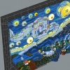 Винсент Ван Гог - Звездная ночь (LEGO 21333)