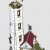 Моторизованный маяк (LEGO 21335)