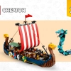 Корабль викингов и змей Мидгарда (LEGO 31132)