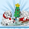 Новогодние белые медведи (LEGO 40571)