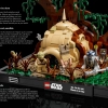Диорама: Обучение джедаев на Дагобе (LEGO 75330)