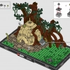 Диорама: Обучение джедаев на Дагобе (LEGO 75330)