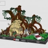 Диорама: Обучение джедаев на Дагобе (LEGO 75330)