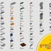 Нападение трицератопса на пикап (LEGO 76950)