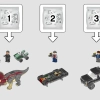 Нападение трицератопса на пикап (LEGO 76950)
