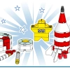 Творческое цветное развлечение (LEGO 11032)