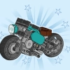Винтажный мотоцикл (LEGO 31135)