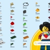 Рождественский декоративный набор (LEGO 40604)