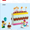 Торт ко дню рождения (LEGO 40641)