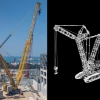 Гусеничный кран Liebherr LR 13000 (LEGO 42146)