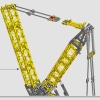Гусеничный кран Liebherr LR 13000 (LEGO 42146)