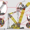 Гусеничный кран Liebherr LR 13000 (LEGO 42146)