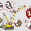 Гусеничный кран Liebherr LR 13000 (LEGO 42146)