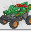 Монстер Джем Дракон (LEGO 42149)