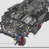 Гибридный гиперкар PEUGEOT 9X8 24H Le Mans (LEGO 42156)