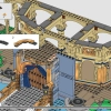 Замок Диснея (LEGO 43222)