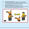 Трюковый грузовик и огненное кольцо (LEGO 60357)