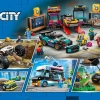 Трюковый грузовик и огненное кольцо (LEGO 60357)