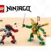 Битва робота Ллойда с ЭВО (LEGO 71781)
