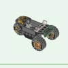 Битва Кая и Раса на машине и мотоцикле (LEGO 71789)