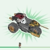 Битва Кая и Раса на машине и мотоцикле (LEGO 71789)