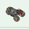 Битва Кая и Раса на машине и мотоцикле (LEGO 71789)