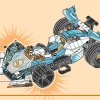 Сила дракона Зейна: Гоночный автомобиль Кружитцу (LEGO 71791)
