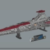 Республиканский штурмовой крейсер «Венатор» (LEGO 75367)