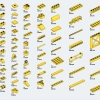 Модульная строительная площадка (LEGO 910008)