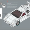 Lamborghini Countach 5000 Quattrovalvole (LEGO 10337)
