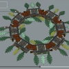 Рождественский венок (LEGO 10340)