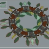 Рождественский венок (LEGO 10340)